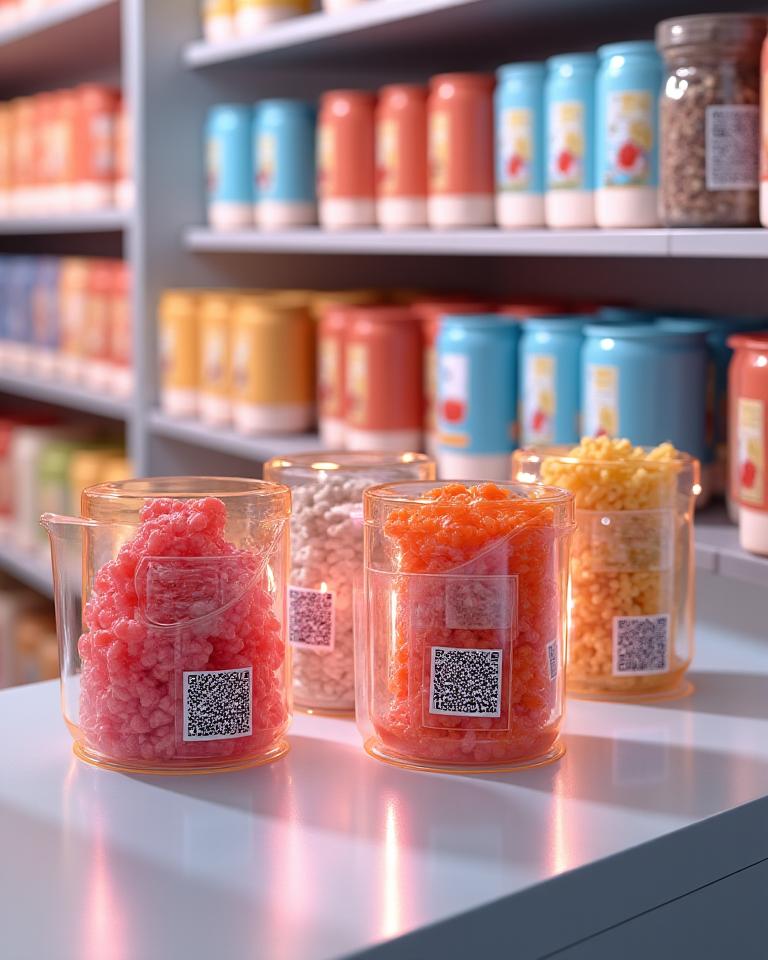 Smart packaging and product label design examples